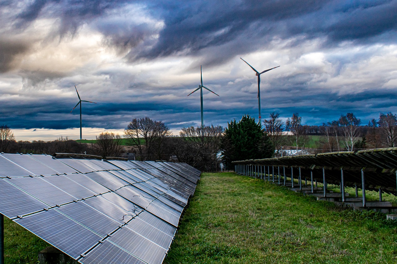 solar power installation