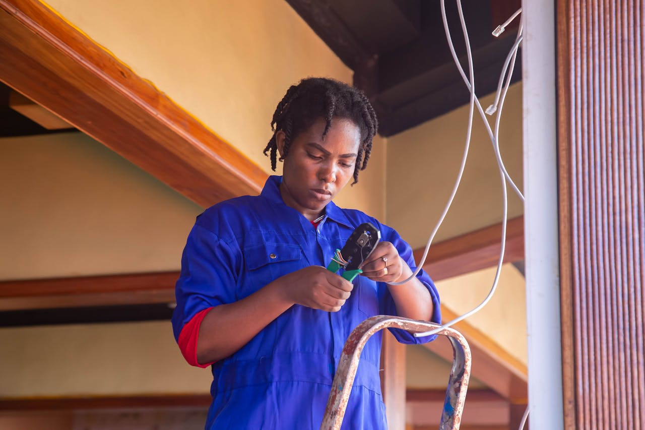 Faulty wiring detected during electrical compliance inspection