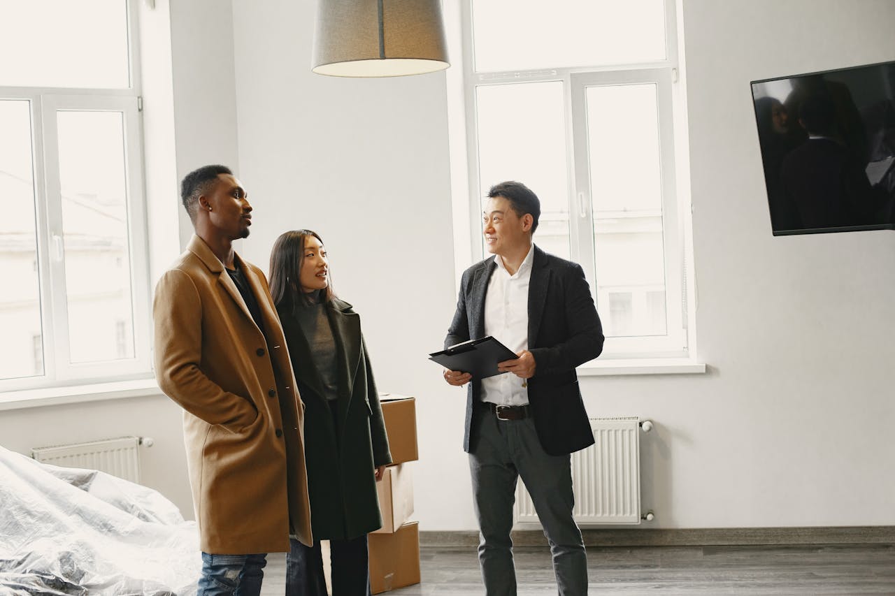Client interviewing a town planning consultant before hiring